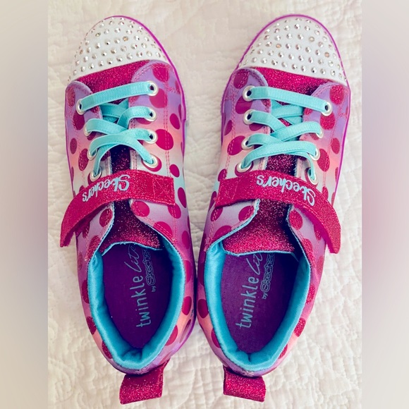 Skechers Shoes Skechers Slights Twinklelite Dainty Dots Girls